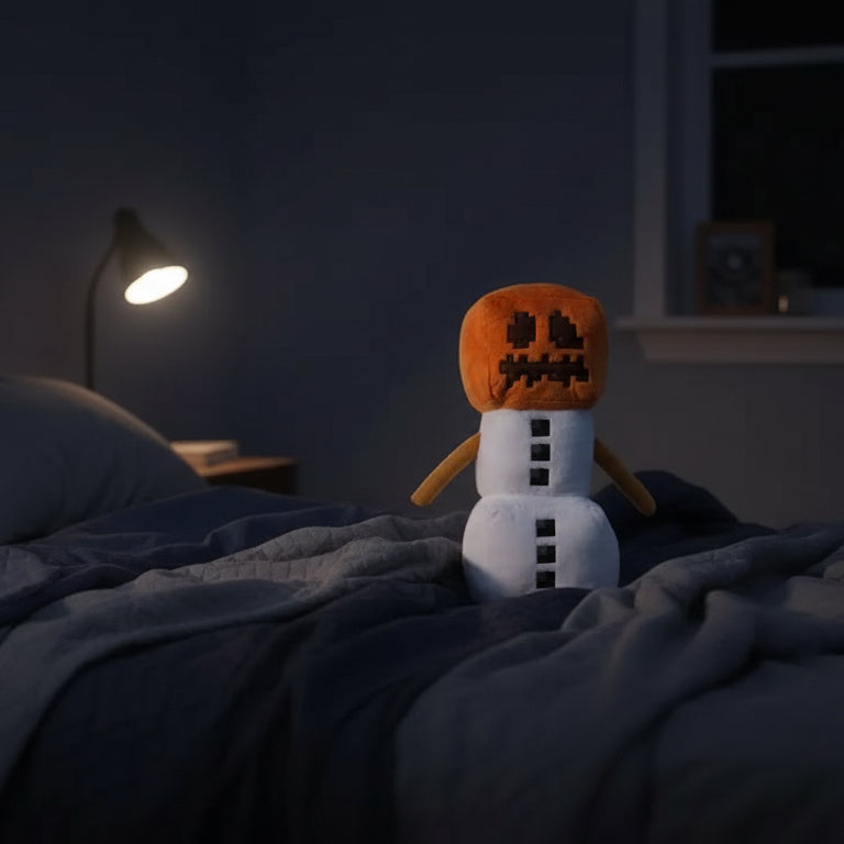 Frosty Winter Golem Plush Doll