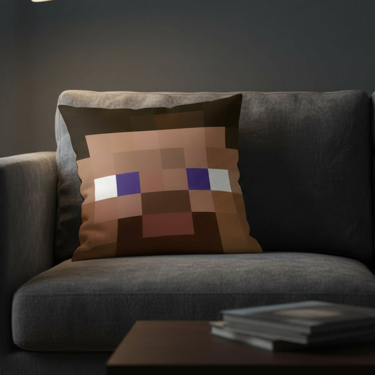 Pixel Man pillowcase