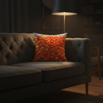 Pixel Lava pillowcase