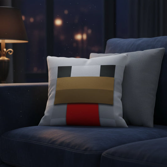 White Chicken  pillowcase