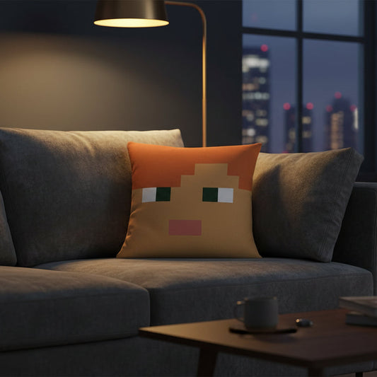 Pixel Woman pillow
