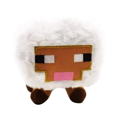 Snowy Mountain Sheep Block Plush