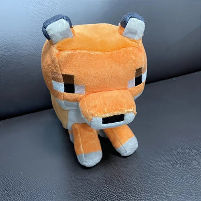 Orange Forest Cubicle Fox Plush