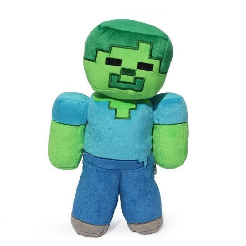 Green Undead Blocky Plush Toy