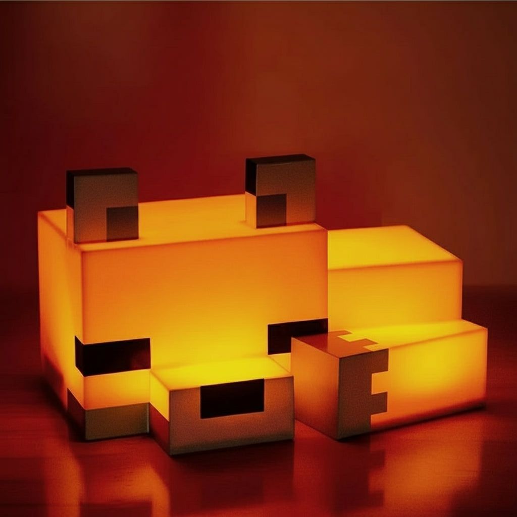 Orange Forest Fox Night Light