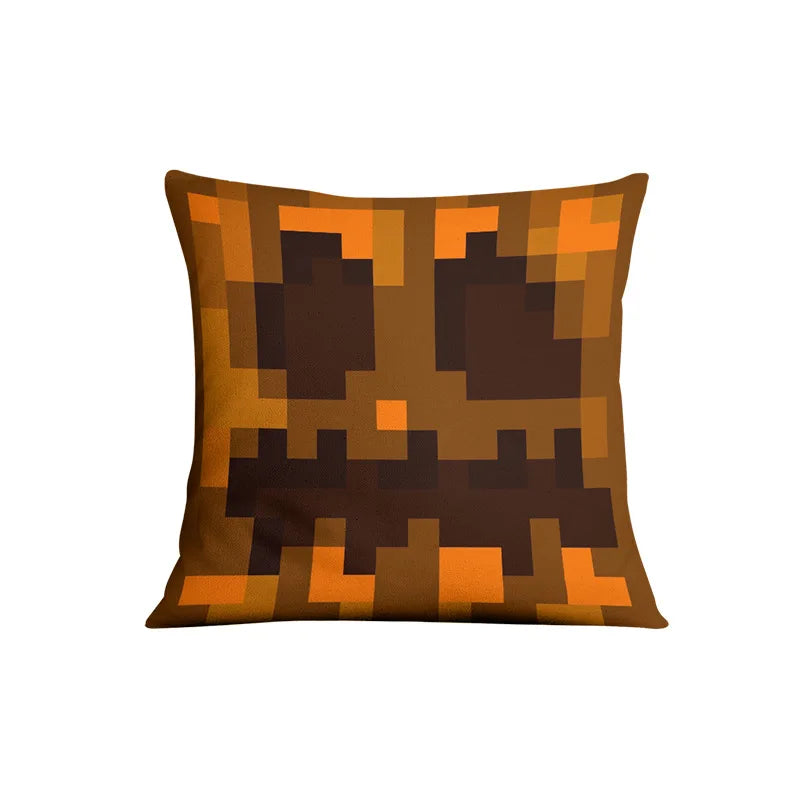 Pixel Pumkin Pillow