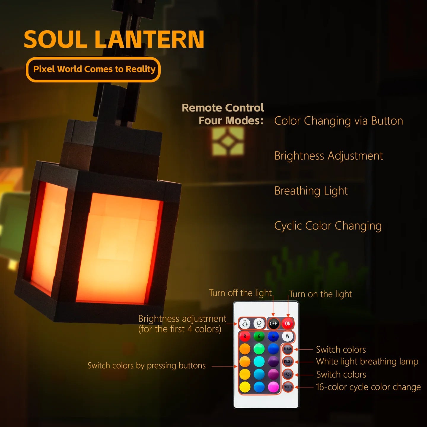 Medieval Block Lantern Ambient Light