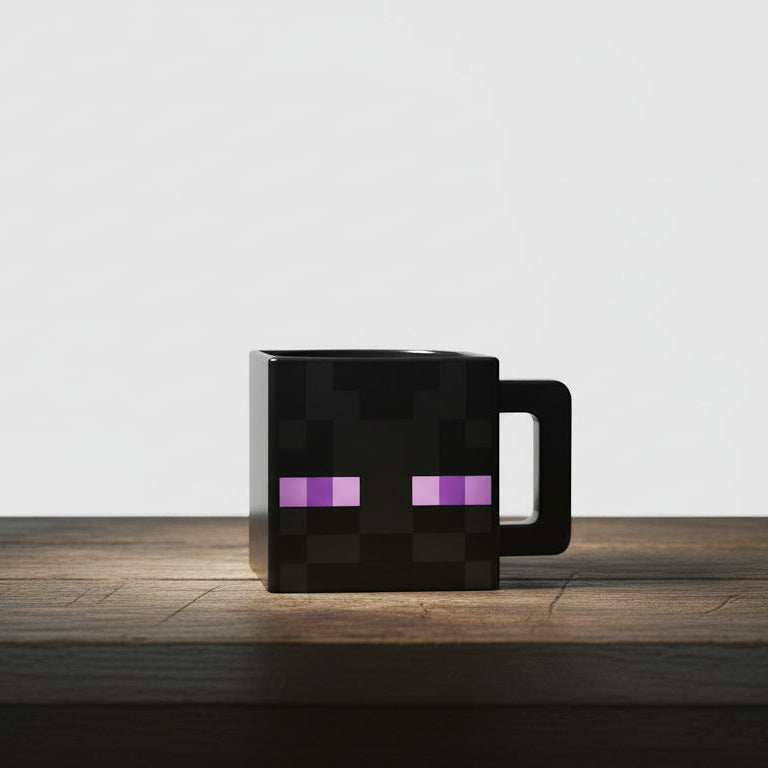 Tall Dark Creature Purple Mug