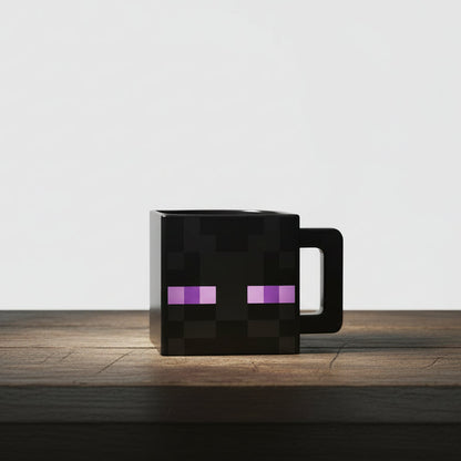 Tall Dark Creature Purple Mug