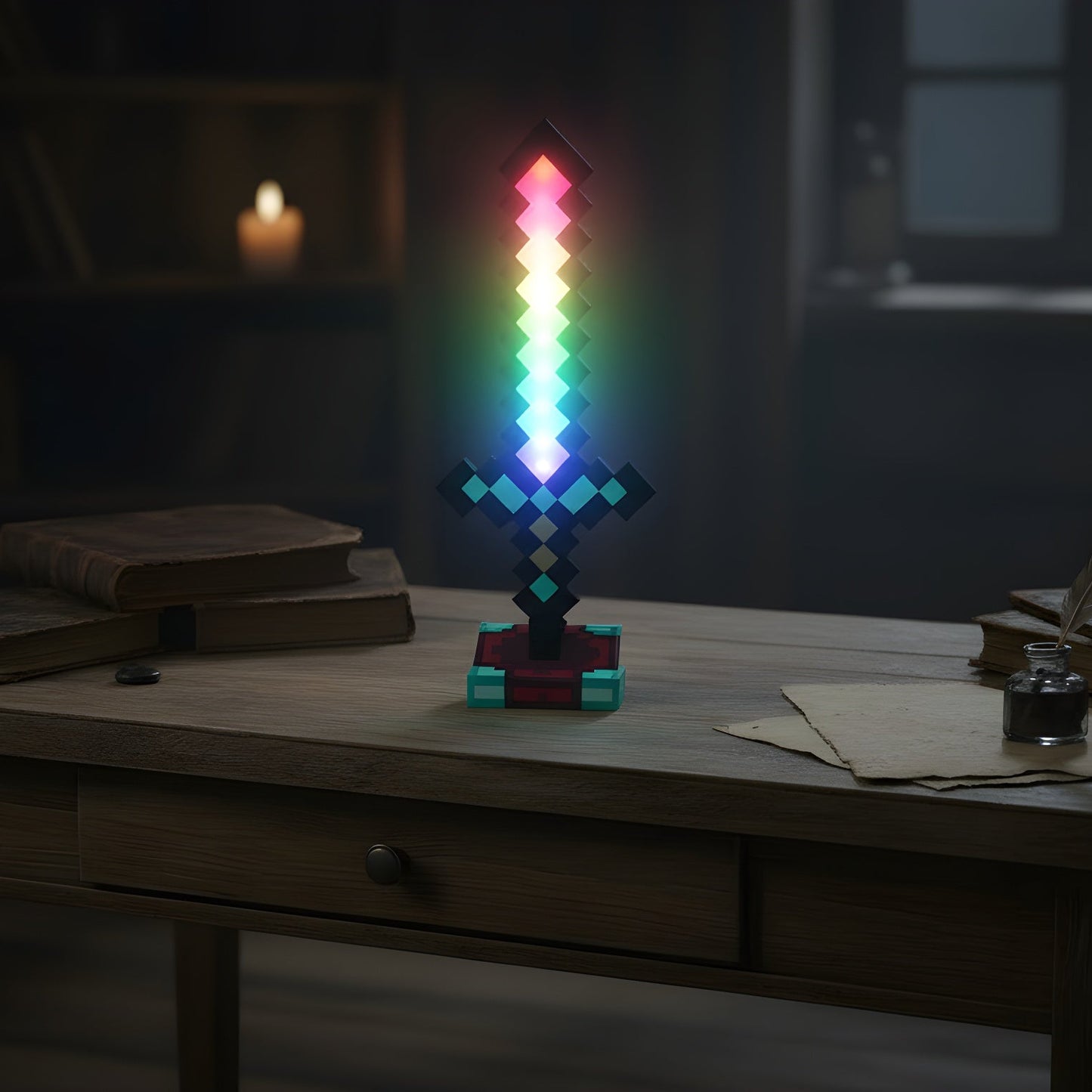 Pixel Warrior Blade LED Lamp